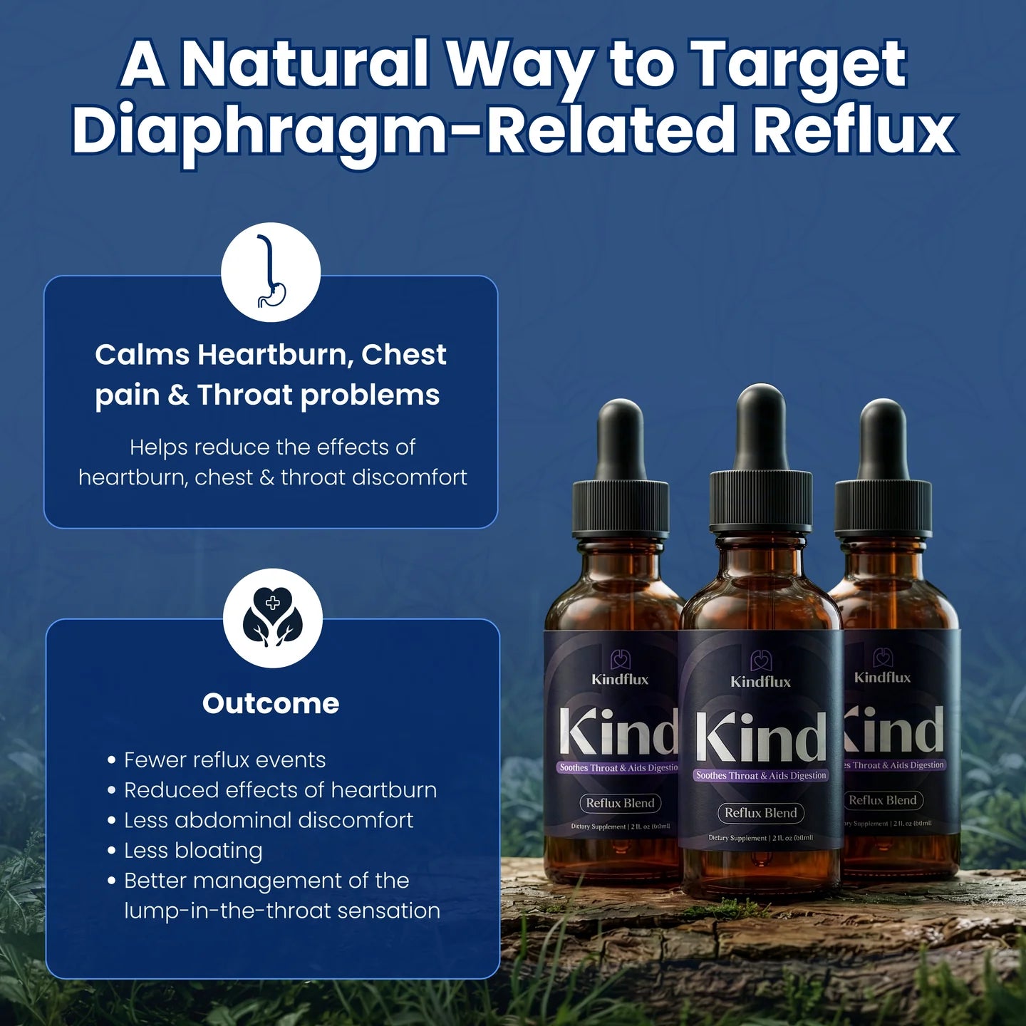 Kind Drops- Hiatal Reflux Drops Relief
